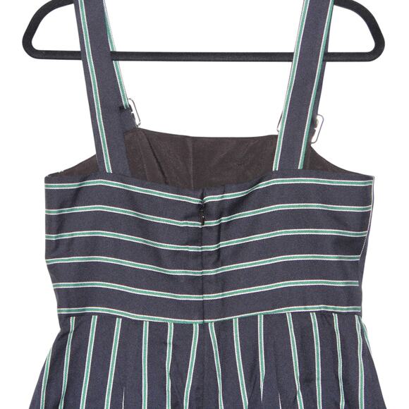 BCBGeneration Navy Buckle Strap Jumpsuit Size 10 - Picture 8 of 8